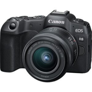 Canon EOS R8 with 24-50mm lens