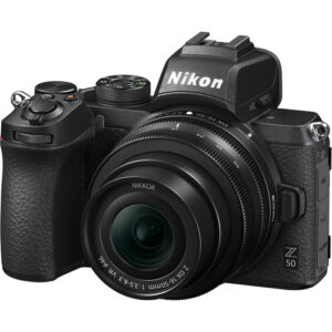 NIKON Z50 MIRRORLESS DIGITAL CAMERA with NIKKOR Z DX 16-50mm