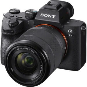 SONY ALPHA A7 III MIRRORLESS DIGITAL CAMERA WITH 28-70mm