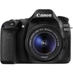 Canon EOS 80D DSLR Camera with 18-135mm Lens