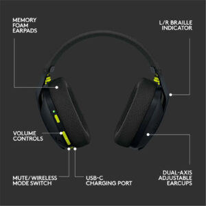 Logitech G435 LIGHTSPEED Wireless Gaming Headset