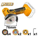Ingco CAGLI76017 Lithium-Ion Mini Cut-off Tool 20v
