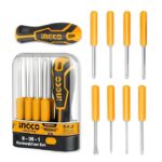 INGCO AKISD0901- 9Pcs Interchangeable Screwdriver Set