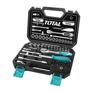TOTAL 45PCS 1/4″ Socket Set