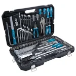 TOTAL 142 Pcs Combination Tools Set