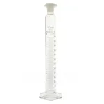 Borosil Measuring Cylinder with Stopper 100ml
