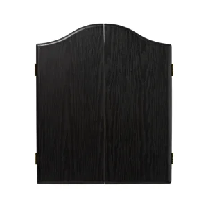 WINMAU - Classic Black Deluxe Dartboard Cabinet