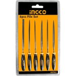 Ingco HKTF63 6pcs File Bastard With Handle Set