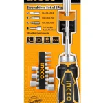 INGCO AKISD1508 RATCHET SCREWDRIVER SET