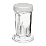 Coplin 5 Slide Plastic Staining Jar With Screw Cap