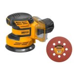 INGCO CROSLI2001 LITHIUM-IONRANDOM ORBIT SANDER 20V
