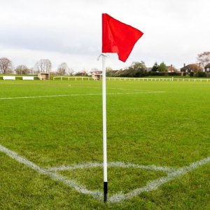 Corner Flags Post With Spring Set(4)