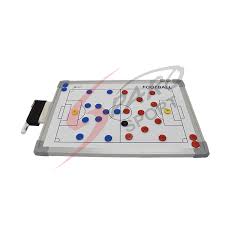 Football Coaching Board Magnetic On Frame, 12x18", Marker, Magnets