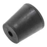 Rubber Stopper with 1 Hole for Boiling Tube