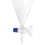 Separating Funnel 250mL (6403021) BOROSIL® PTFE Stop Cock