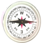 Magnetic Plotting Compass 50mm