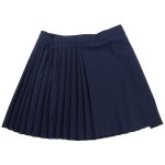 Netball Pleated Skirt, Darkron Material With Cotton Top (AOR)