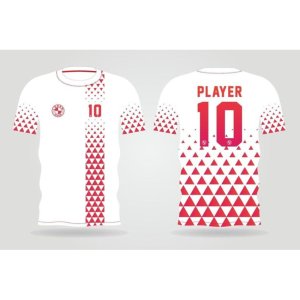 Football Uniform Fine Knit (W/O Lining, With Numbers)