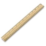 MDF Half Meter Rule