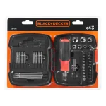 Black & Decker 43-PCS Ratchet S/Driver & Socket Set