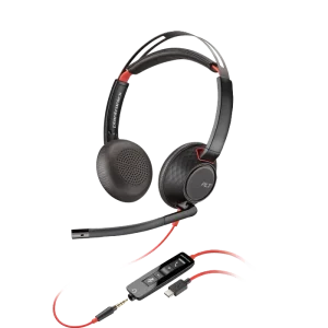Poly blackwire c5220,usb-a Headset