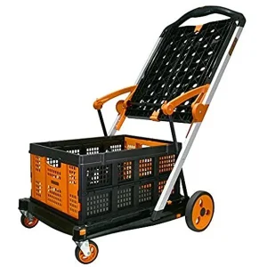 Black and Decker Trolley Double Level with Cart 50kg