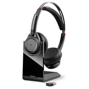 Poly voyager focus uc,b825 usb-a + stand Headset