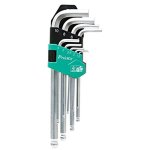 Pro’sKit HW-229B Hex Key Long Arm Ball-Ended 9pcs Set (1.5-10mm)