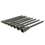 Rolson 30413 Nut Driver Magnetic 150mm 8pc Set [6/7/8/9/10/11/12/13mm]