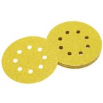 DeWalt DT3107-QZ 125mm Multi Purpose Sanding Discs 240 Grit-10 Pack