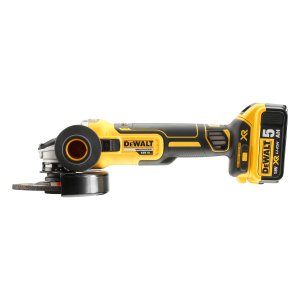DeWalt DCG405P2-GB - 5” Angle Grinder Cordless Brushless 18V 5AH