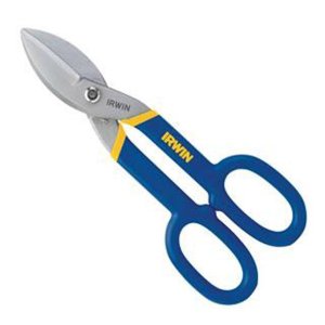Irwin Tin Snips Straight 12"