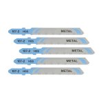 DeWalt DT2160-QZ T118A Jigsaw Blades for Metal T Shank - Pack of 5