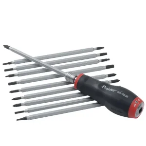 Pro'skit SD-T636 Screwdriver 12pcs Set Torque