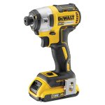 DeWalt Cordless Impact Driver 1/4" – 205NM 18V 2AH Brushless