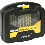 Rolson Drill 38pc Set Combination