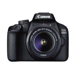Canon EOS 4000D DSLR Camera and EF-S 18-55mm