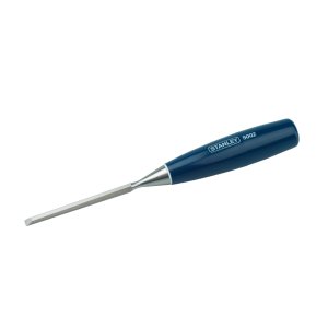Stanley 0-16-535 Wood Chisel Plastic Handle Blue 6mm-1/4""
