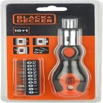 Black and Decker Screwdriver Rachet 10PC