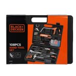 Black and Decker Toolkit 108PC