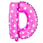 16 Inch Foil Balloon Letter D - Pink