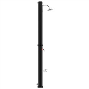 Solar Shower Material：PVC+ABS With Chrome Capacity: 35 Liters Water Temperature: Maximum：60 °C