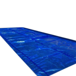 Rectangular Swimming Pool Cover - 6.70m x 25.20m, 0.4mm PE Bubble Cover