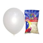 12" ROUND BALLOON STANDARD 50PCS/PKT-white