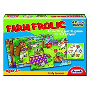 Frank arm Frolic, 4 Puzzle Boards