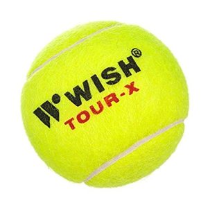 Wish TOUR-X-830 Tennis Balls, All Court Surface, Pressurized 3Pcs/Tin