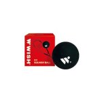 Wish Squash Ball - Double Yellow Dot Each In Box