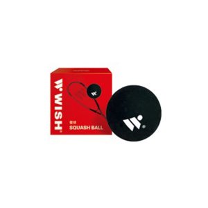 Wish Squash Ball - Double Yellow Dot Each In Box