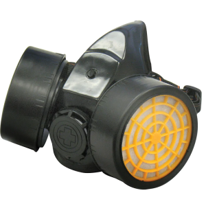 Twin Chemical Respirator, Without Cartridge