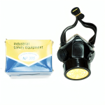 Single Chemical Respirator, Without Cartridge